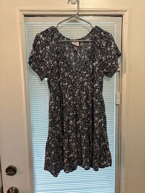 Knox Rose Blue Floral Mini Dress